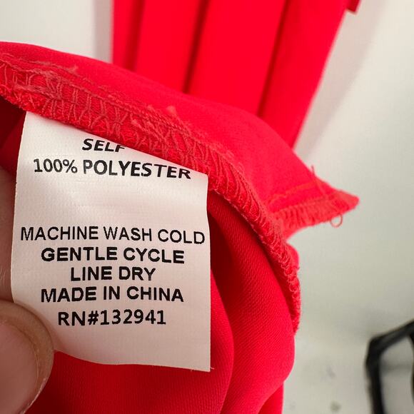 AMANDA UPRICHARD NWT Evereve Elondra Midi Swing Dress in Pink Rouge // XS - Picture 9 of 11